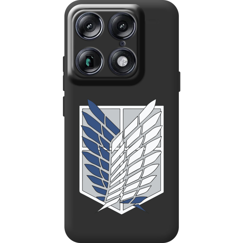 Чорний чохол BoxFace Moto Signature Атака Титанов Крылья Свободы
