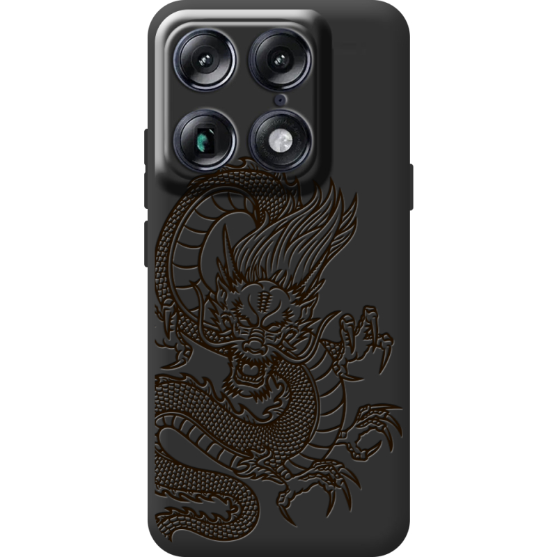 Чорний чохол BoxFace Moto Signature Chinese Dragon