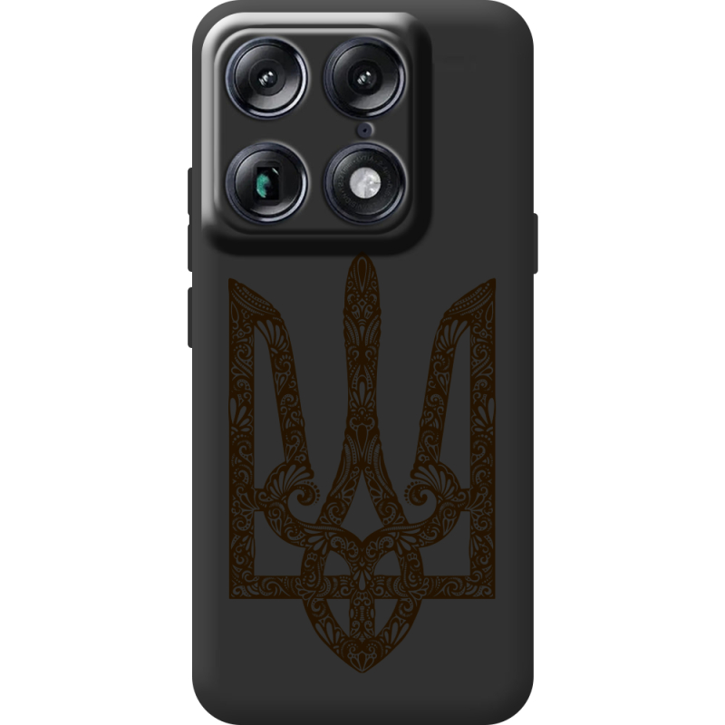 Чорний чохол BoxFace Moto Signature Ukrainian Trident