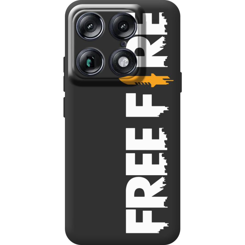 Чорний чохол BoxFace Moto Signature Free Fire White Logo
