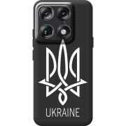 Чорний чохол BoxFace Moto Signature Тризуб монограмма ukraine