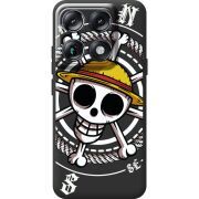 Чорний чохол BoxFace Moto Signature One Piece Компас
