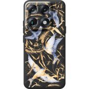 Чорний чохол BoxFace Moto Signature Ластівки