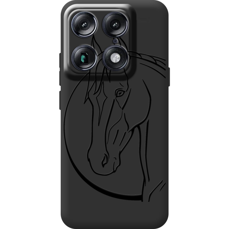 Чорний чохол BoxFace Moto Signature Horse