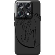 Чорний чохол BoxFace Moto Signature Horse