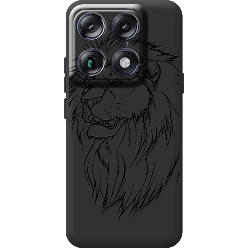 Чорний чохол BoxFace Moto Signature Lion