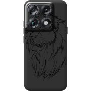 Чорний чохол BoxFace Moto Signature Lion