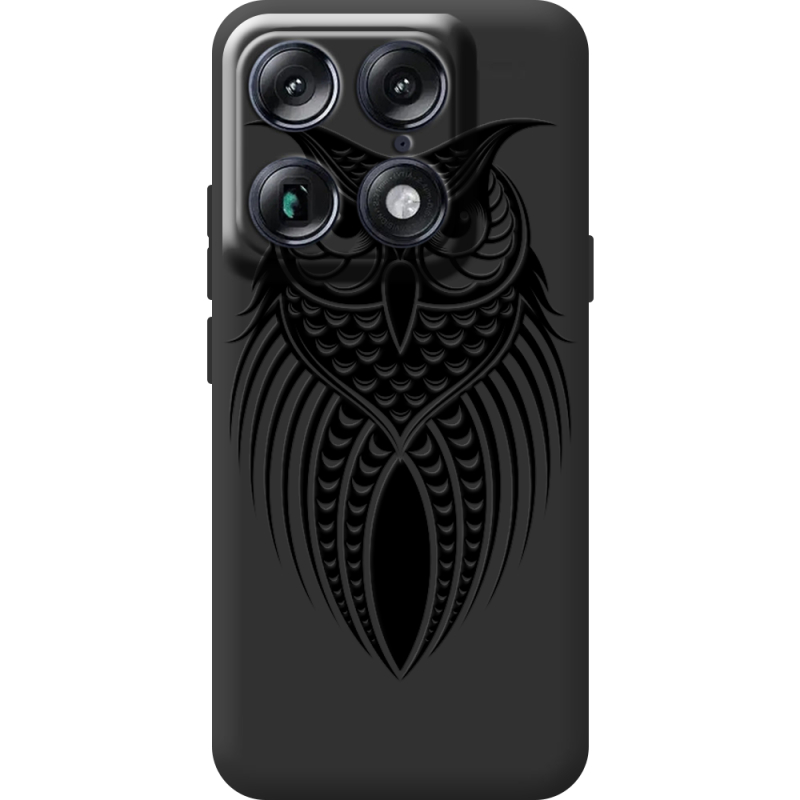 Чорний чохол BoxFace Moto Signature Owl
