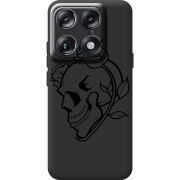 Чорний чохол BoxFace Moto Signature Skull and Roses
