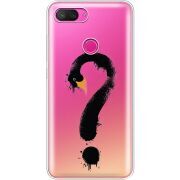 Прозрачный чехол Uprint Xiaomi Mi 8 Lite Swan question