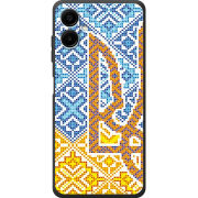 Чохол BoxFace Samsung Galaxy A07s (A077) Тризуб Вишивка