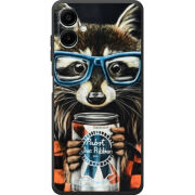Чохол BoxFace Samsung Galaxy A07s (A077) Енот с банкой