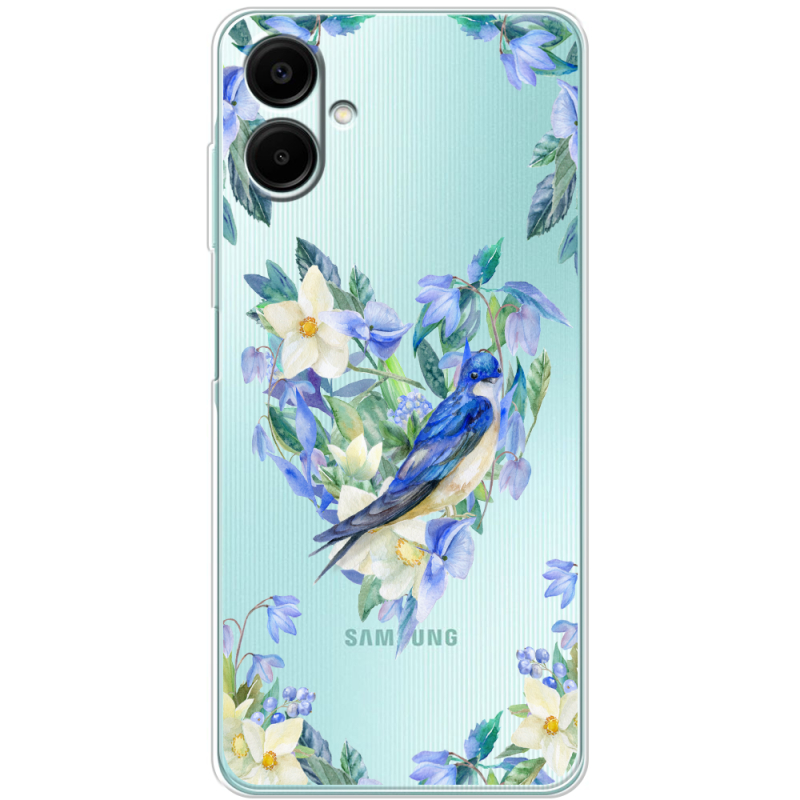 Прозорий чохол BoxFace Samsung Galaxy A07s (A077) Spring Bird