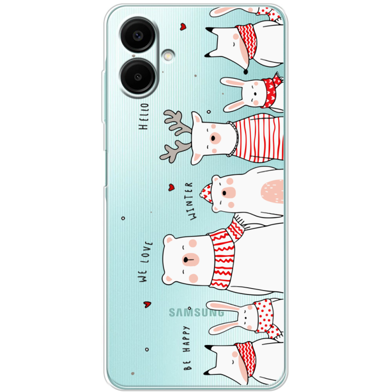 Прозорий чохол BoxFace Samsung Galaxy A07s (A077) The Friendly Beasts