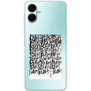Прозорий чохол BoxFace Samsung Galaxy A07s (A077) Blah Blah