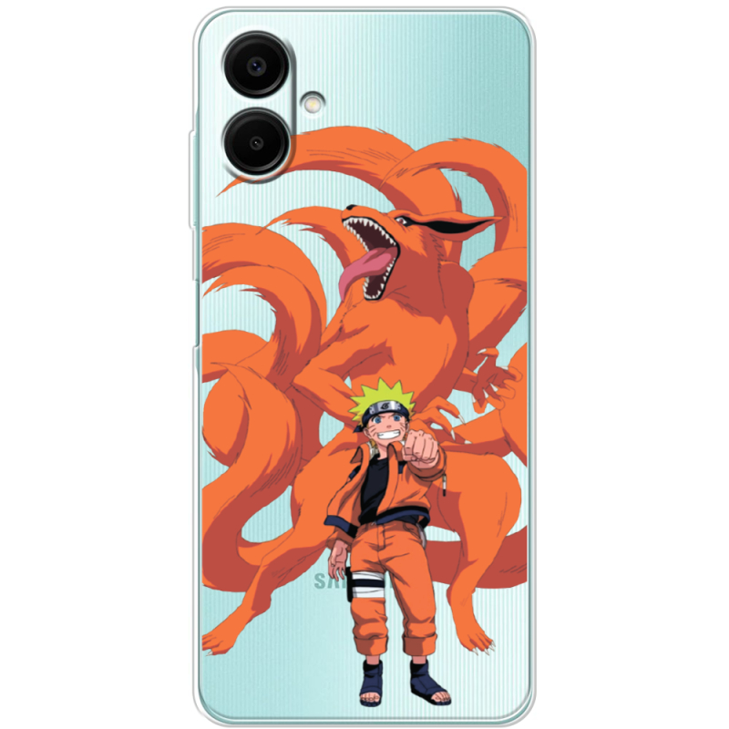Прозорий чохол BoxFace Samsung Galaxy A07s (A077) Naruto and Kurama