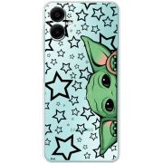 Прозорий чохол BoxFace Samsung Galaxy A07s (A077) Baby Yoda