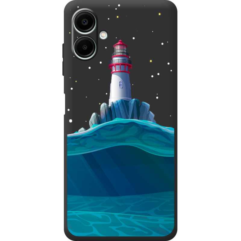 Чорний чохол BoxFace Samsung Galaxy A07s (A077) Lighthouse