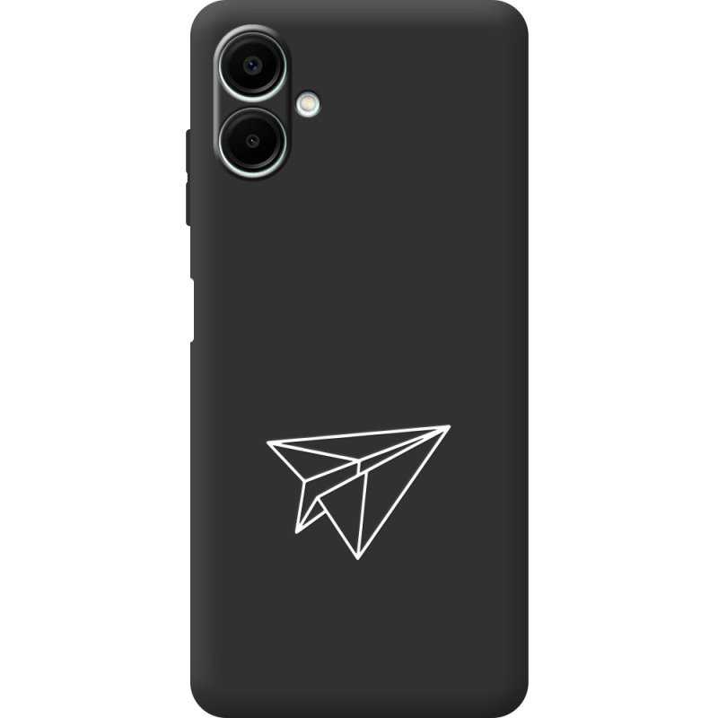 Чорний чохол BoxFace Samsung Galaxy A07s (A077) Paper Plane
