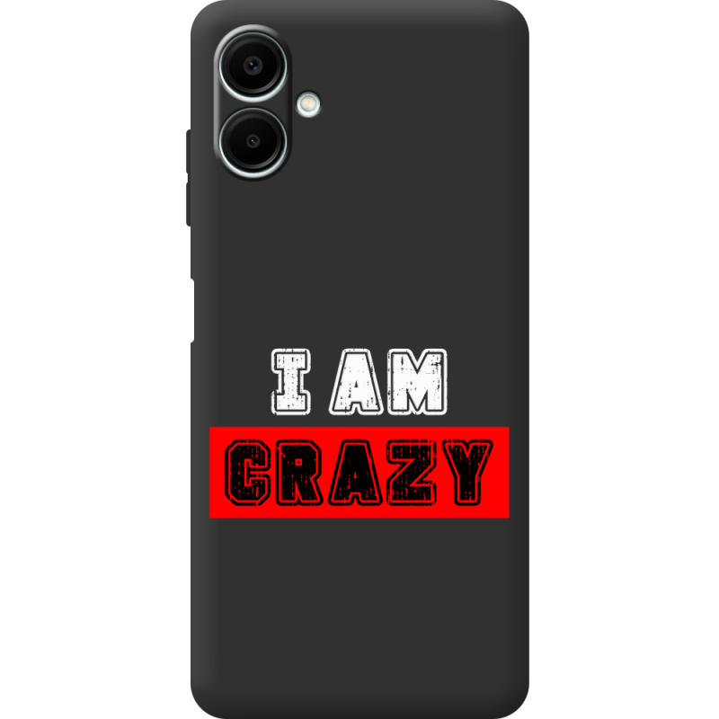 Чорний чохол BoxFace Samsung Galaxy A07s (A077) I'm Crazy