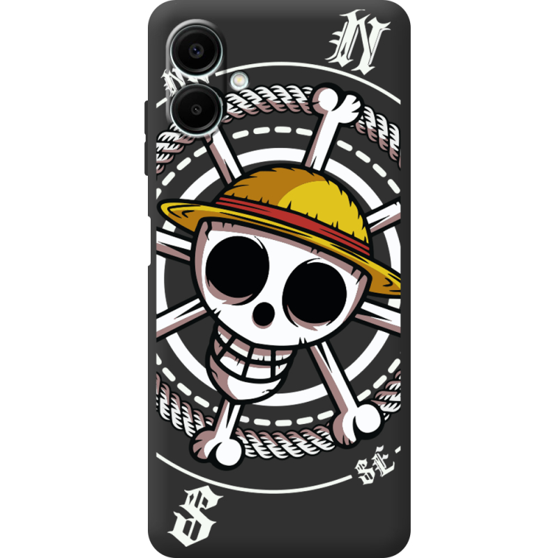 Чорний чохол BoxFace Samsung Galaxy A07s (A077) One Piece Компас