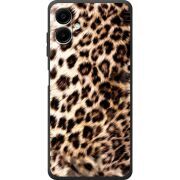 Чорний чохол BoxFace Samsung Galaxy A07s (A077) Леопардовий