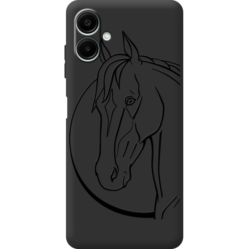 Чорний чохол BoxFace Samsung Galaxy A07s (A077) Horse
