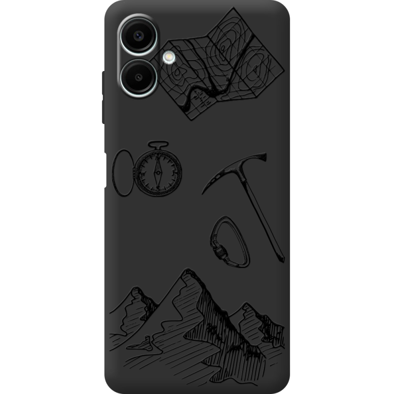 Чорний чохол BoxFace Samsung Galaxy A07s (A077) Mountains