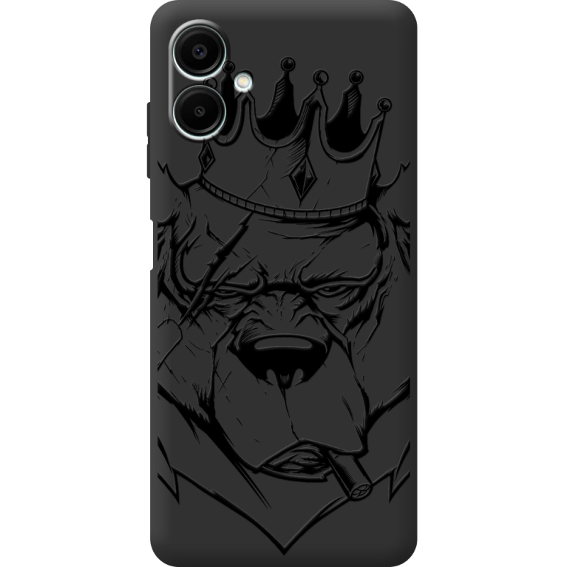 Чорний чохол BoxFace Samsung Galaxy A07s (A077) Bear King