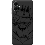 Чорний чохол BoxFace Samsung Galaxy A07s (A077) Bear King