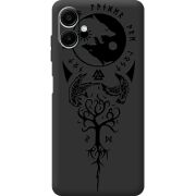Чорний чохол BoxFace Samsung Galaxy A07s (A077) Hugin and Munin