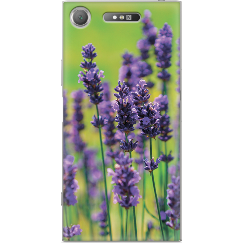 Чехол Uprint Sony Xperia XZ1 G8342 Green Lavender