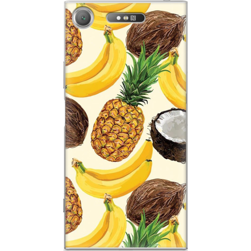 Чехол Uprint Sony Xperia XZ1 G8342 Tropical Fruits