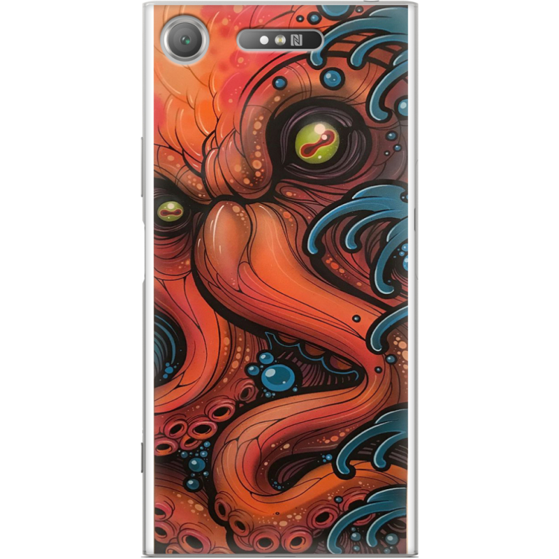 Чехол Uprint Sony Xperia XZ1 G8342 Octopus