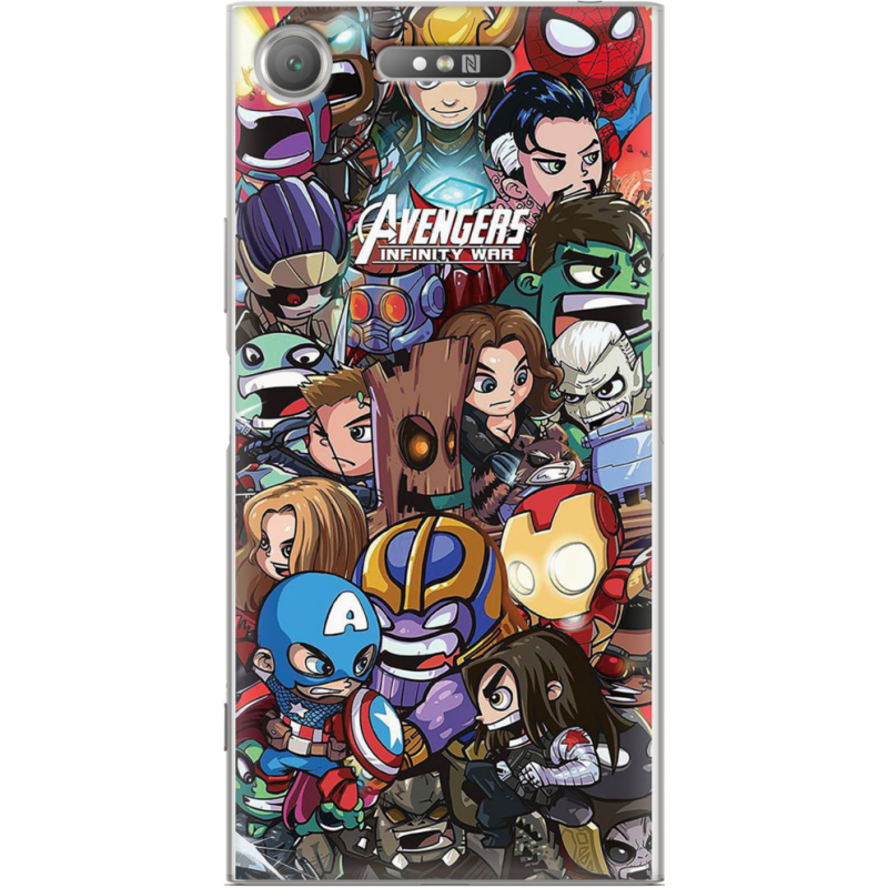 Чехол Uprint Sony Xperia XZ1 G8342 Avengers Infinity War