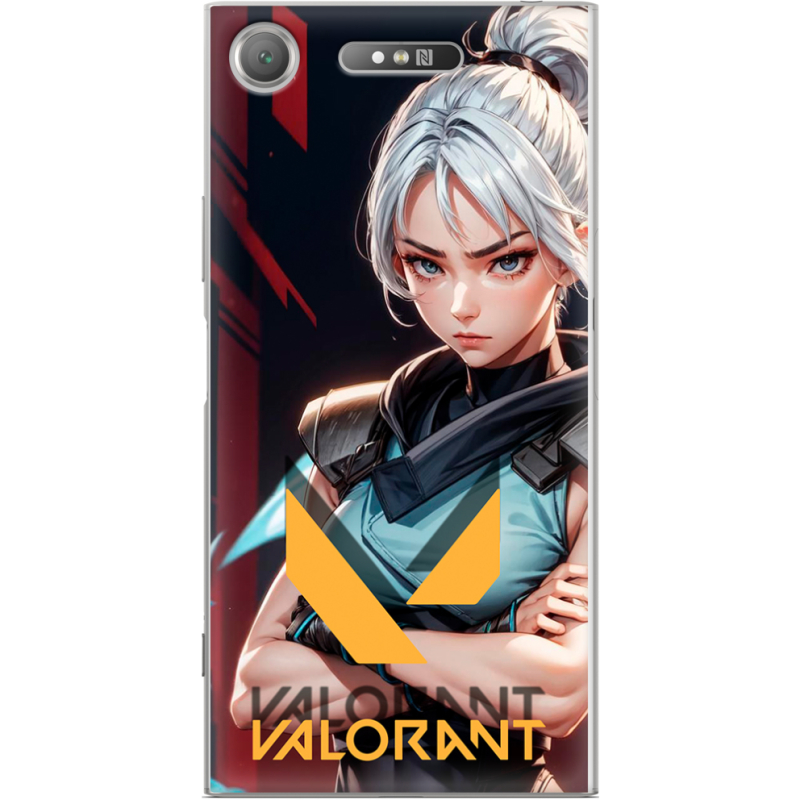 Чехол Uprint Sony Xperia XZ1 G8342 Valorant Джет