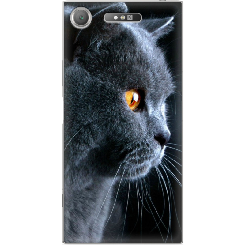 Чехол Uprint Sony Xperia XZ1 G8342 English cat