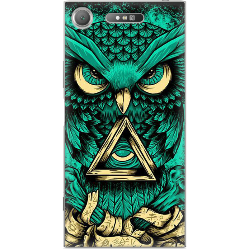 Чехол Uprint Sony Xperia XZ1 G8342 Masonic Owl