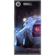 Чехол Uprint Sony Xperia XZ1 G8342 Silver Car