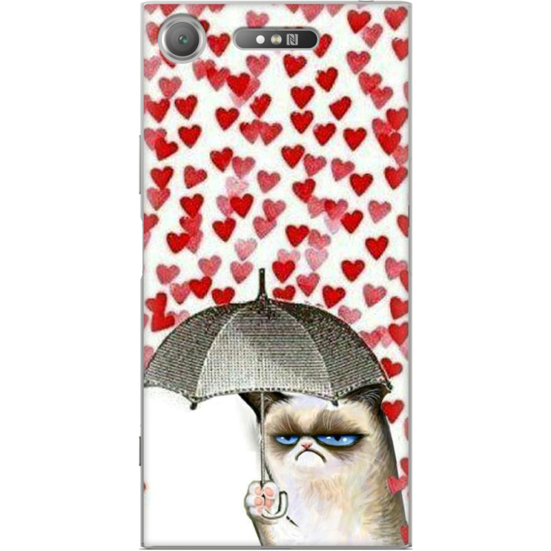 Чехол Uprint Sony Xperia XZ1 G8342 Raining Hearts