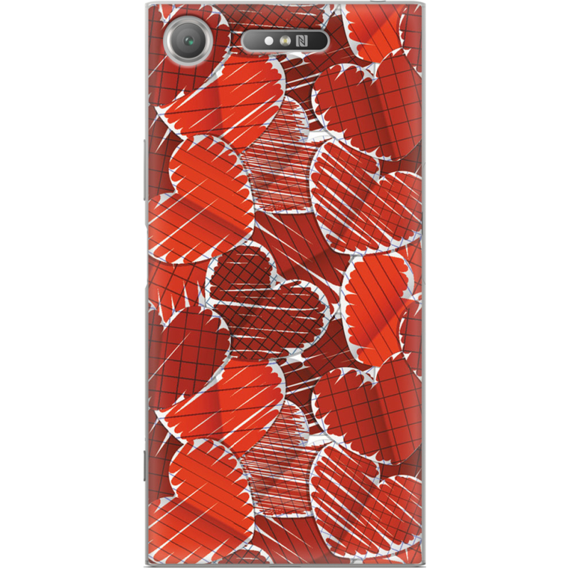 Чехол Uprint Sony Xperia XZ1 G8342 Heart Strings