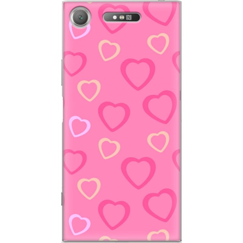 Чехол Uprint Sony Xperia XZ1 G8342 Sugar Hearts