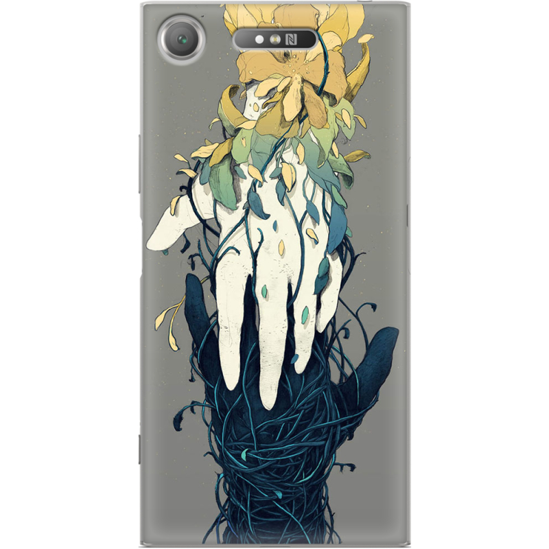 Чехол Uprint Sony Xperia XZ1 G8342 Natures Hands