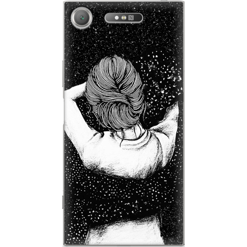 Чехол Uprint Sony Xperia XZ1 G8342 Hugging Stars