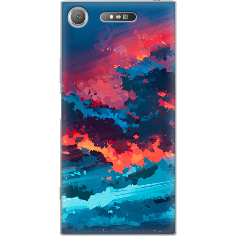 Чехол Uprint Sony Xperia XZ1 G8342 Thunderclouds