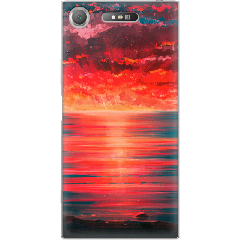 Чехол Uprint Sony Xperia XZ1 G8342 Seaside b