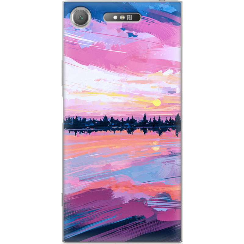 Чехол Uprint Sony Xperia XZ1 G8342 Sky Mirror