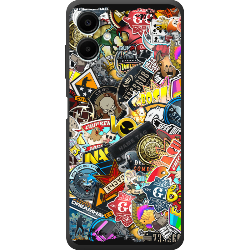 Чохол BoxFace Samsung Galaxy A08 (A085) CS:Go Stickerbombing