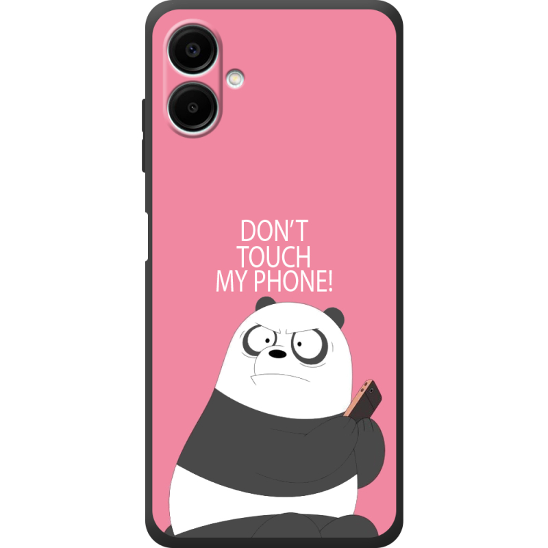 Чохол BoxFace Samsung Galaxy A08 (A085) Dont Touch My Phone Panda