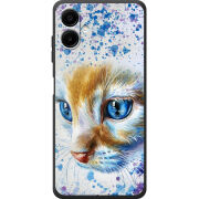 Чохол BoxFace Samsung Galaxy A08 (A085) Голубоглазый Кот